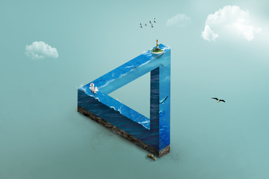 潘洛斯三角形 從幾何幻象到圓圓瓶瓶罐罐的藝術臨摹與原創家具設計